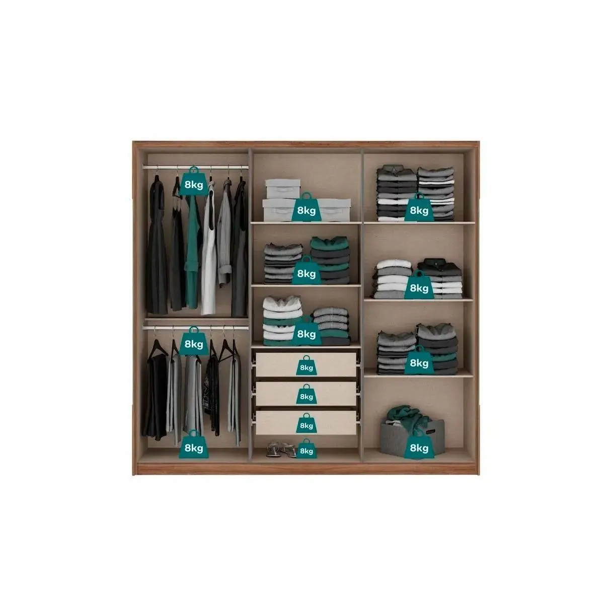 ROUPEIRO CARRARO BELMONT NOGEIRA/OFF WHITE - Image 3