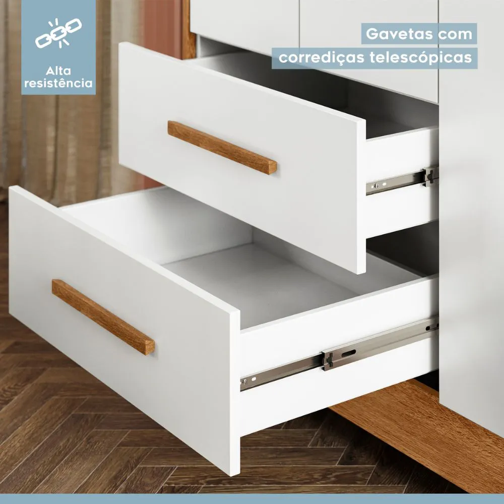 ROUPEIRO TIGUS FLY 4P - FLEX BRANCO/AMADERADO - Image 4