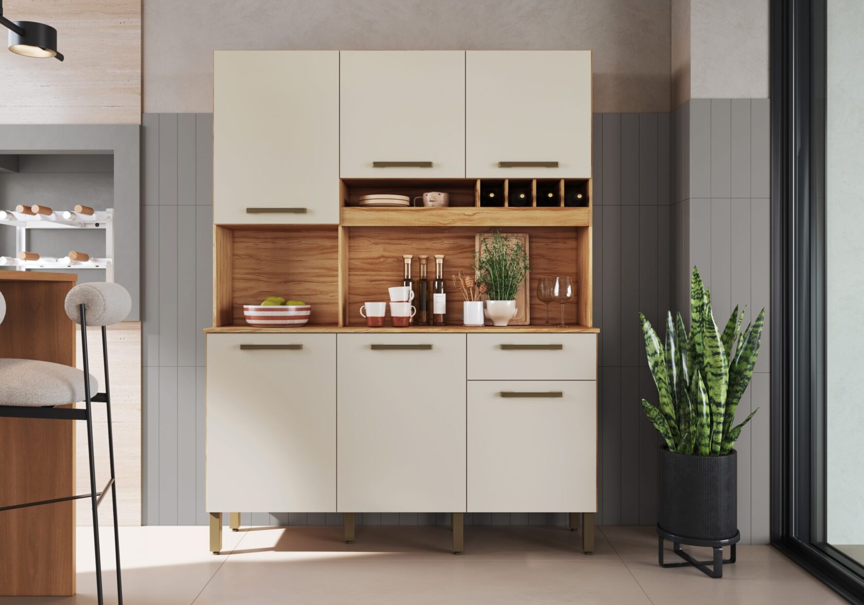 KIT RIODOCE PINOT 06 PTS AMENDOA/OFF WHITE