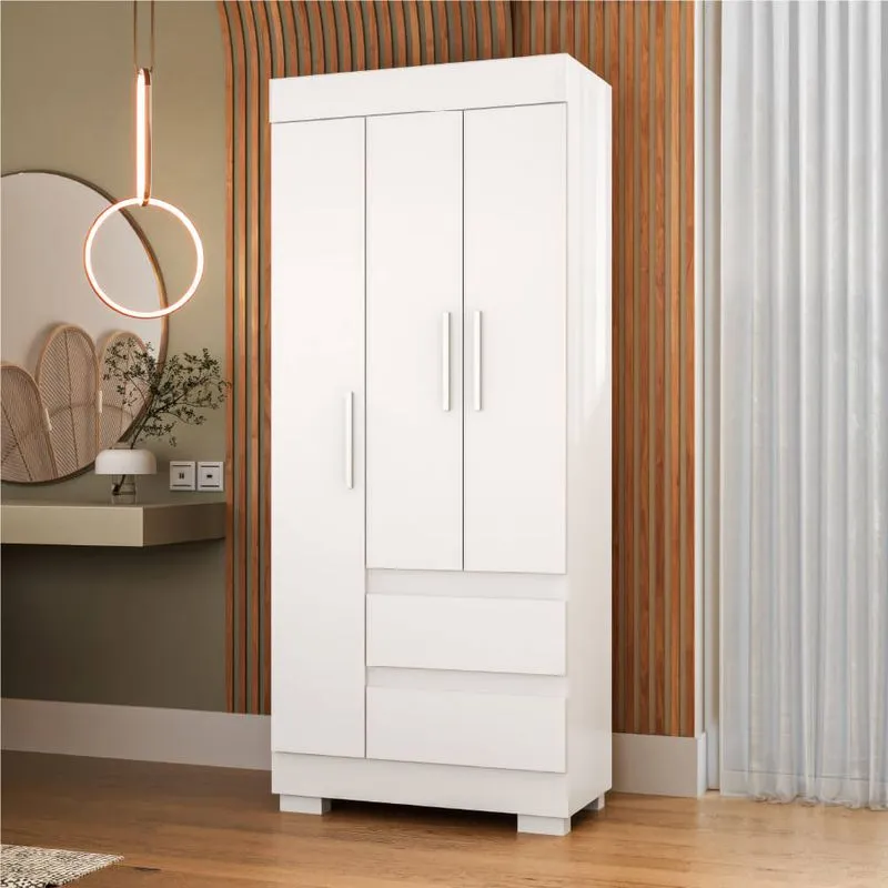 ROUPEIRO ACP MAYA 3 PORTAS - BRANCO